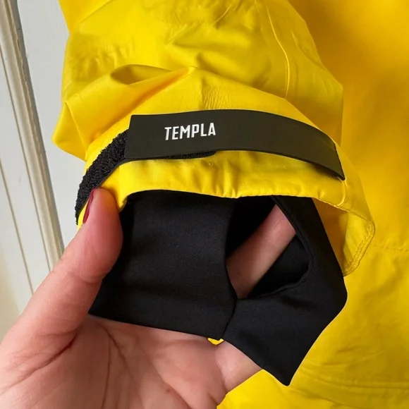 TEMPLA projects Yellow Shell Anorak 3L Ski Jacket - Picture 4 of 14